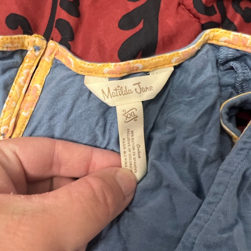 Matilda Jane xxl tank